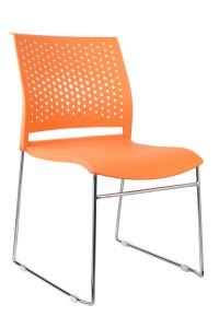 Стул штабелируемый Color RCH D918 Оранжевый